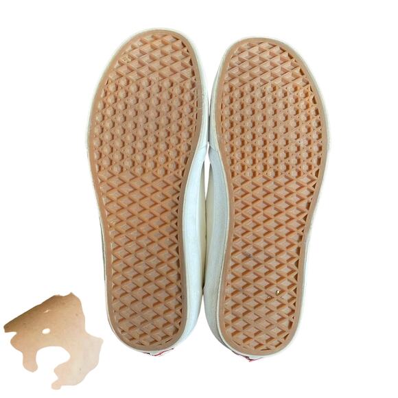 Vans Men's Marshmallow Chukka Low Pro Canvas & Suede Skater Sneakers - Size 8.5 - Picture 10 of 10